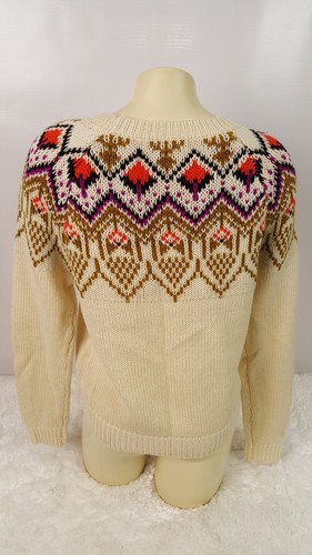 Forever 21 Christmas Holiday Sweater Women Size Small Cotton Blend - Picture 5 of 7
