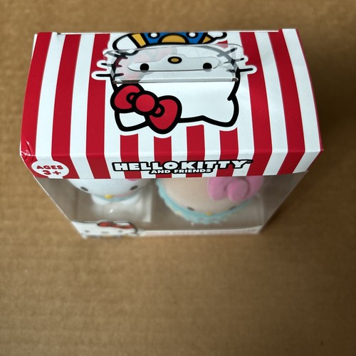 Hello Kitty and Friends Hamburger Flocked Figure Set 2.5" Sanrio - Picture 6 of 15