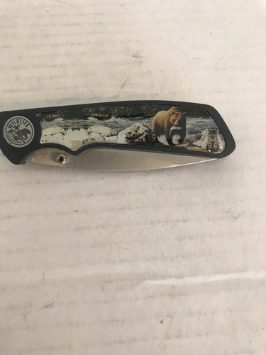 New Wildlife Knife. Folding Pocket knife. 1 Piece each. - Picture 5 of 8