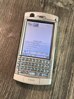 SONY ERICSSON P990I - Argent Premium (Débloqué) Pratique pour collectionneur EUR 80,00 - FR