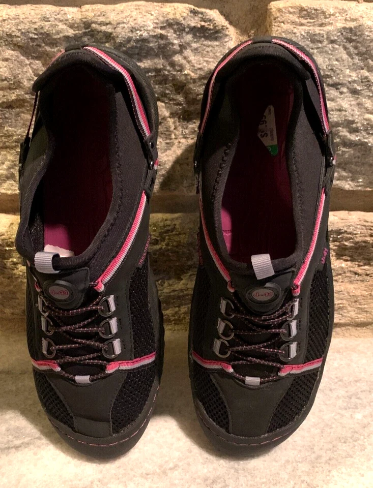 J-41 Jeep Tahoe Mujer Talla 10M Sandalia Senderismo Zapatos Listo para el Agua Gris Rosa Foto 2 de 4