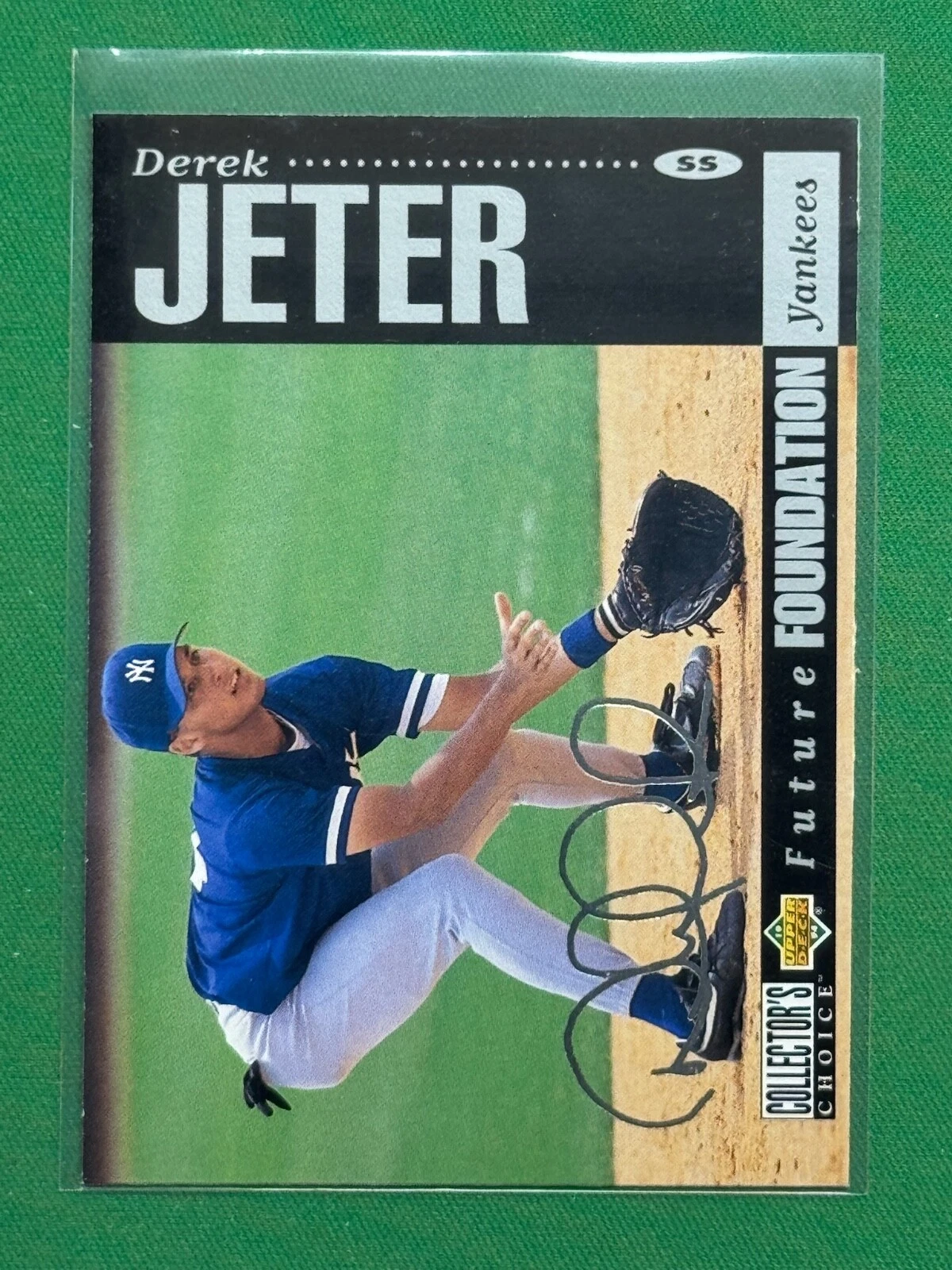 1994 Collector's Choice Future Foundation Silver Signature #644 Derek Jeter