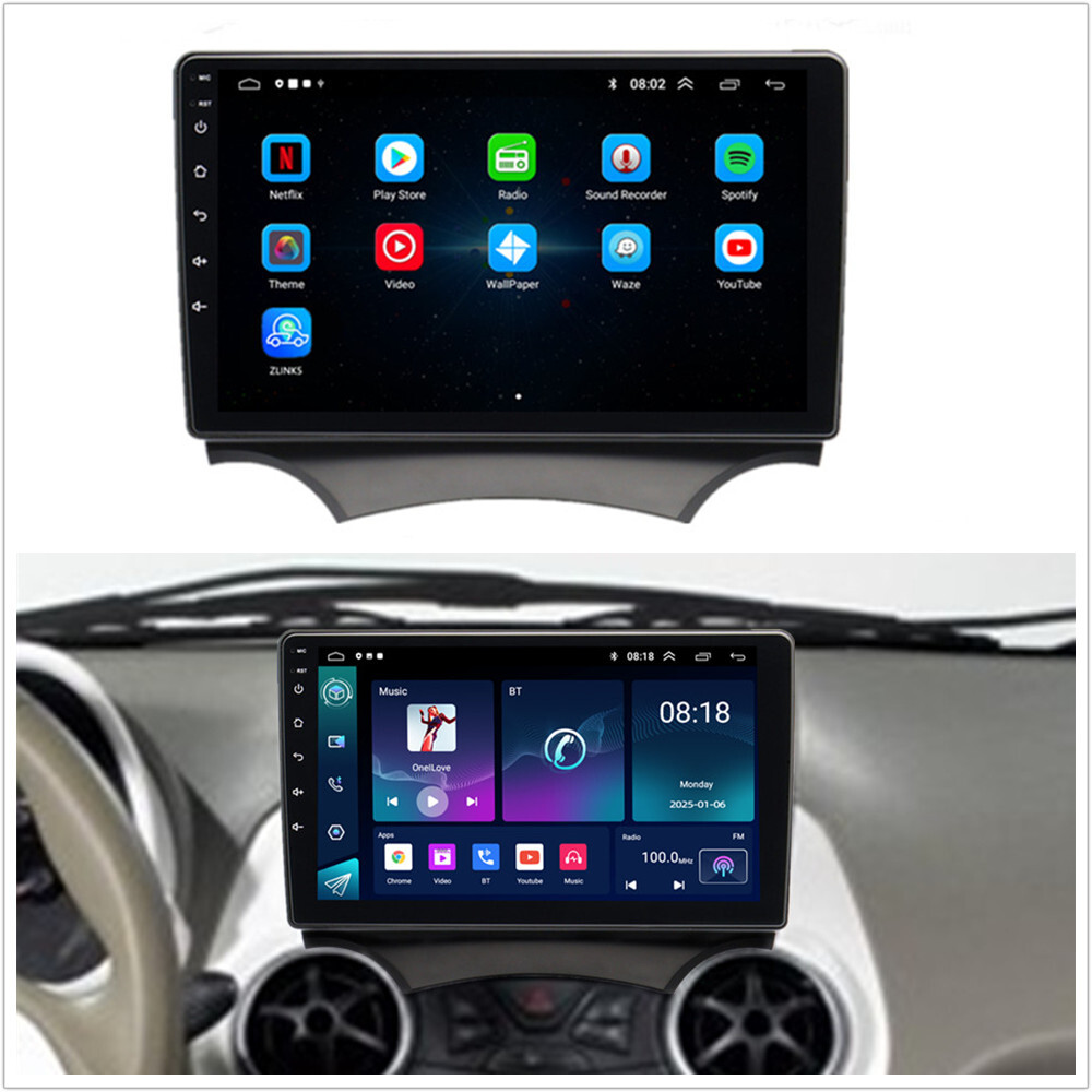 9"" 4+32GB Stereo Radio GPS Nav Wifi BT FM Player For 2008-2014 Ford Ka Carplay