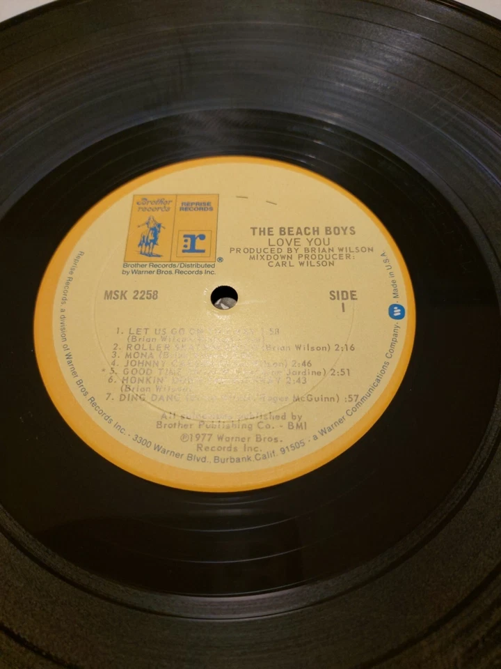 Love You Nr. MSK 2258 The Beach Boys US 1977 Sleeve =NM VINYL =EX - Bild 3 von 4