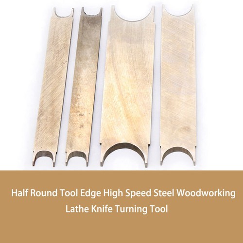 High Speed Steel Half Round Tool Edge Woodworking Lathe Knife Turning