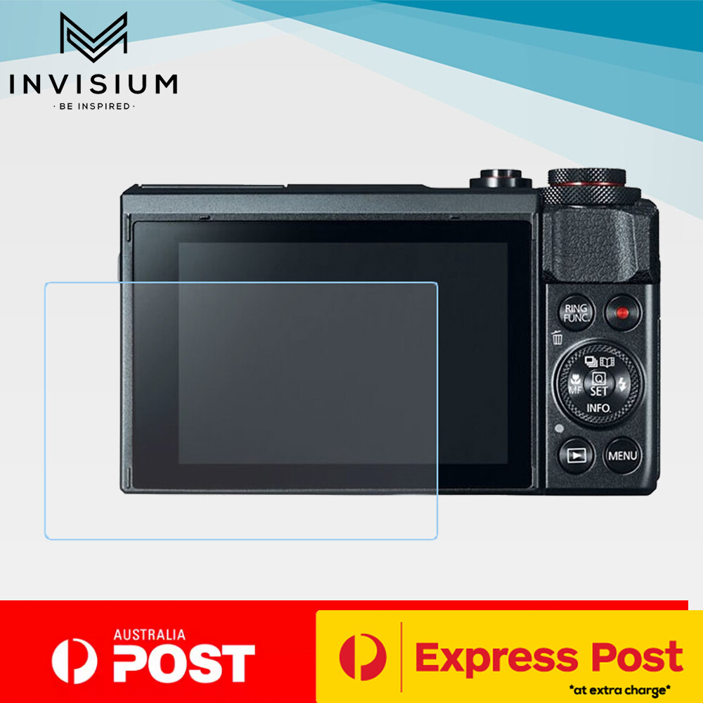 Invisium Tempered Glass Screen Protector Guard Canon Eos 90d 80d 70d 7dmk2 Dlsr Ebay