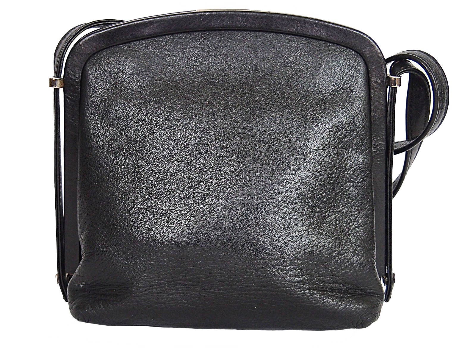 HCL Handcrafted Vintage Framed Crossbody Leather Bag … Gem