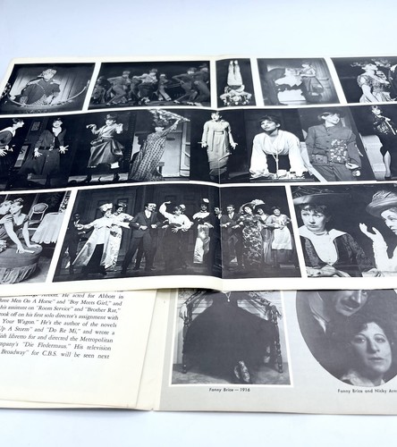 Funny Girl-with Barbra Streisand, 1964 Original Broadway cast, souvenir program. - Picture 7 of 8