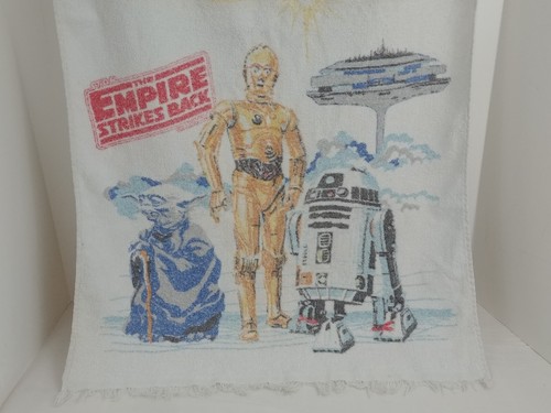 2x Set Vintage Star Wars Handtücher 1980 Empire Strikes Back Kanone 37x21" Yoda - Bild 22 von 24