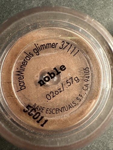 Bare Minerals i.d. ID Glimmer NOBLE Eyeshadow .57g Loose Powder Eye Color NEW - Picture 2 of 3