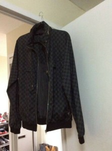 louis vuitton damier graphite jacket