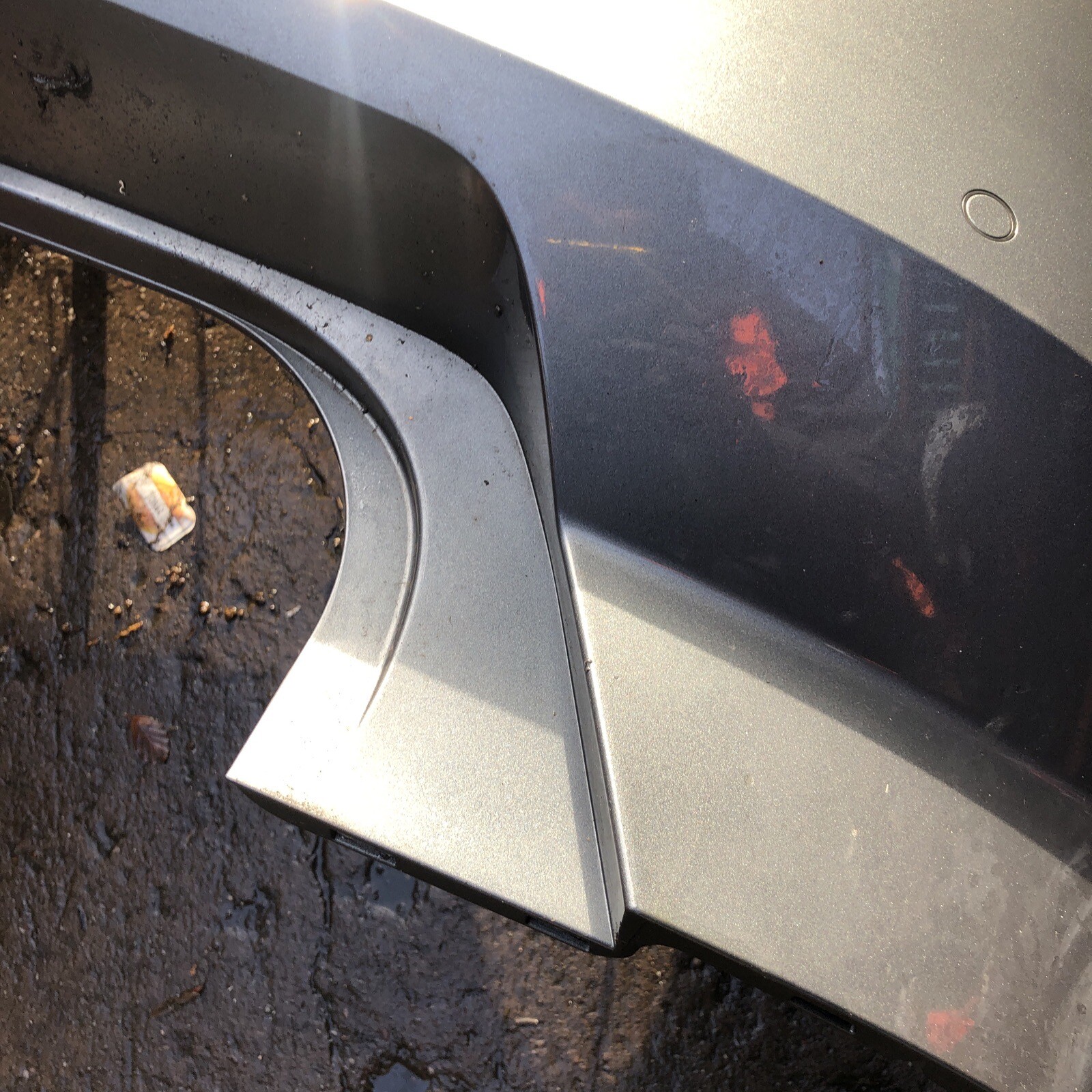 SEAT 20172023 REAR BUMPER AND PARKING SENSORS IN GREY 6F0807421D