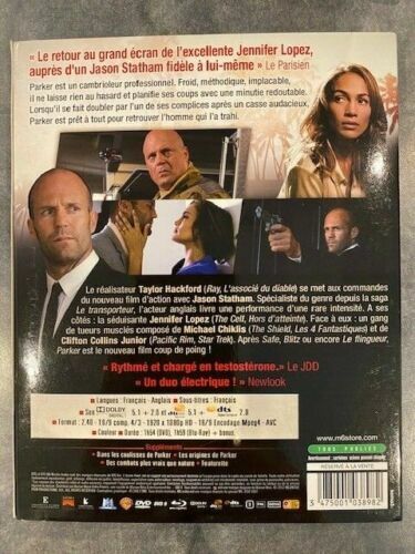 PARKER - JASON STATHAM - JENNIFER LOPEZ / film en BLU-RAY zone B + DVD - Imagen 2 de 2