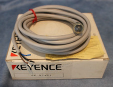 (New In Factory Box) Keyence OP-97491 Connector Cable 4 Wire M12 Straight 5M