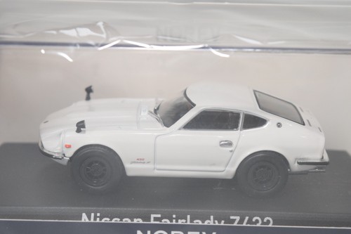 A98 1:43 NOREV 420144 NISSAN FAIRLADY Z 1969 DATSUN BLANCO SIN USAR, EN CAJA 3 - Imagen 3 de 11