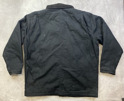 Carhartt 103825 BLK Chore Blanket Lined Jacket Size XL | eBay