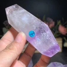 185g Natural Amethyst Free Form Crystal Quartz Specimen Mineral Rainbow 93mm