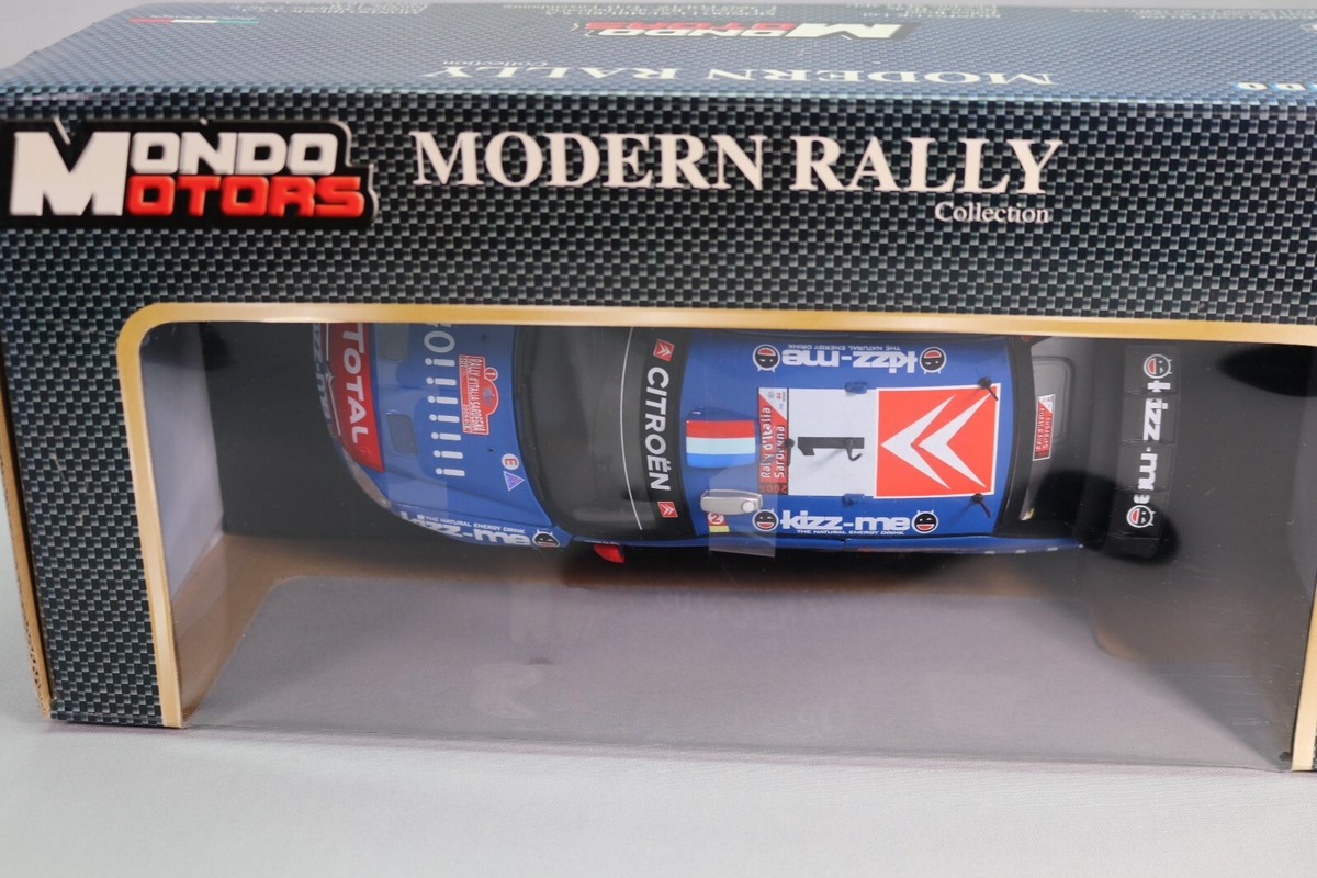 Citroën Xsara WRC 1/18 Mondo Motors – Rallye Sardaigne 2006, Loeb, Comme Neuve
