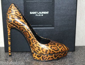 saint laurent leopard pumps