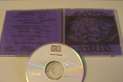 SACRED HOOP - HOOP-LEGG CD-R (REISSUE) Mac Dre Jay Bee Curator Vrse Murphy RARE