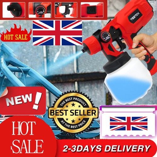 1200ML HVLP Electric Paint Sprayer Spray Gun Airless Garden Fence Car