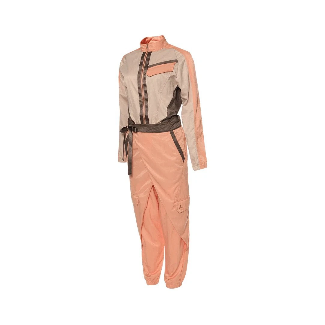 Nike Womens Air Jordan Future Primal Flight Suit Jumpsuit Pink DA1517 808  M/XL