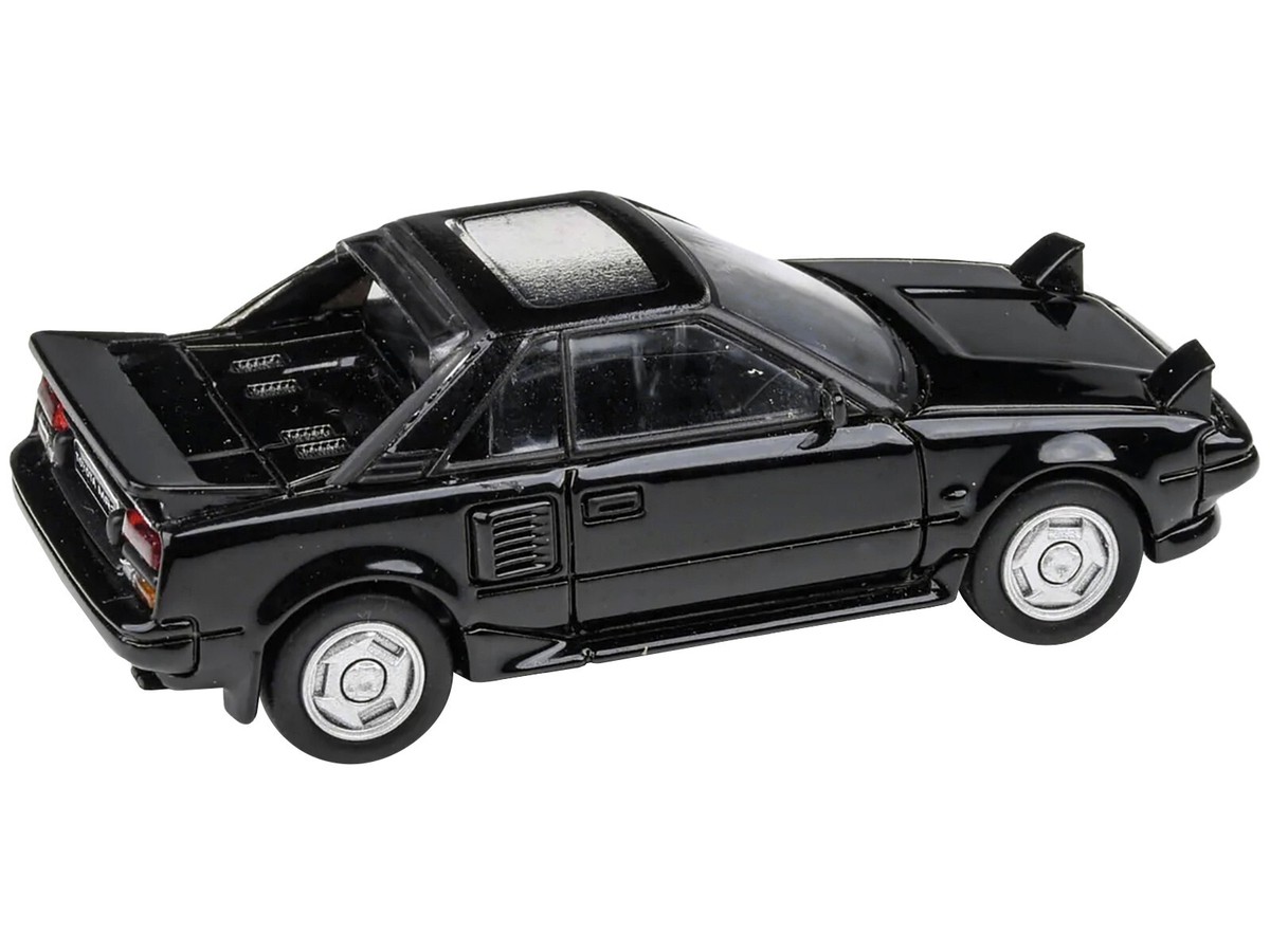 1985 TOYOTA MR2 MK1 BLACK 1/64 DIECAST MODEL CAR BY PARAGON PA