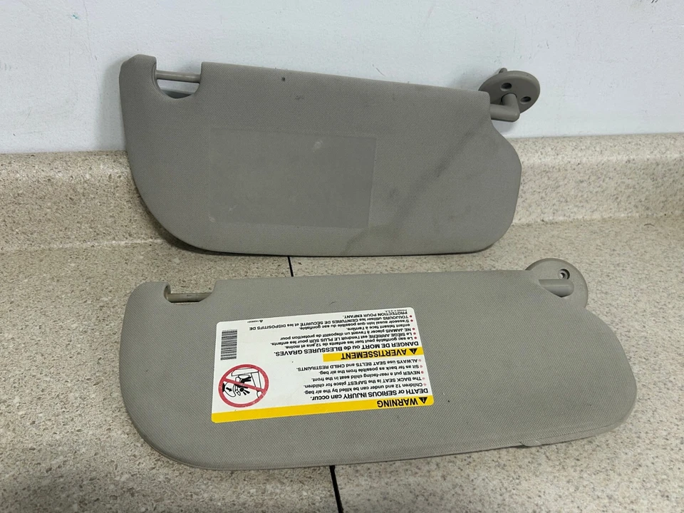 Chevrolet Cobalt Pontiac G5 2005-2010 parasol conductor lado izquierdo gris OEM Foto 4 de 4