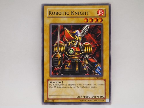 1x (LP) Robotic Knight - LOD-051 - Common - Unl Edition YuGiOh