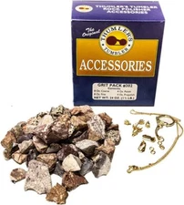 4 LB Rocks & Accessory Kit for Rock Polishing Tumblers