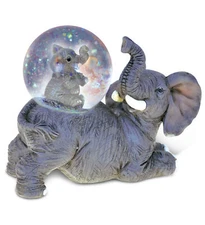 WILD SNOW GLOBE - ELEPHANT (45MM)