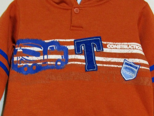KID CONNECTION BOYS SZ 18 MO -2-PC ORANGE HOODIE/ BLUE PANTS NWT - Picture 3 of 3