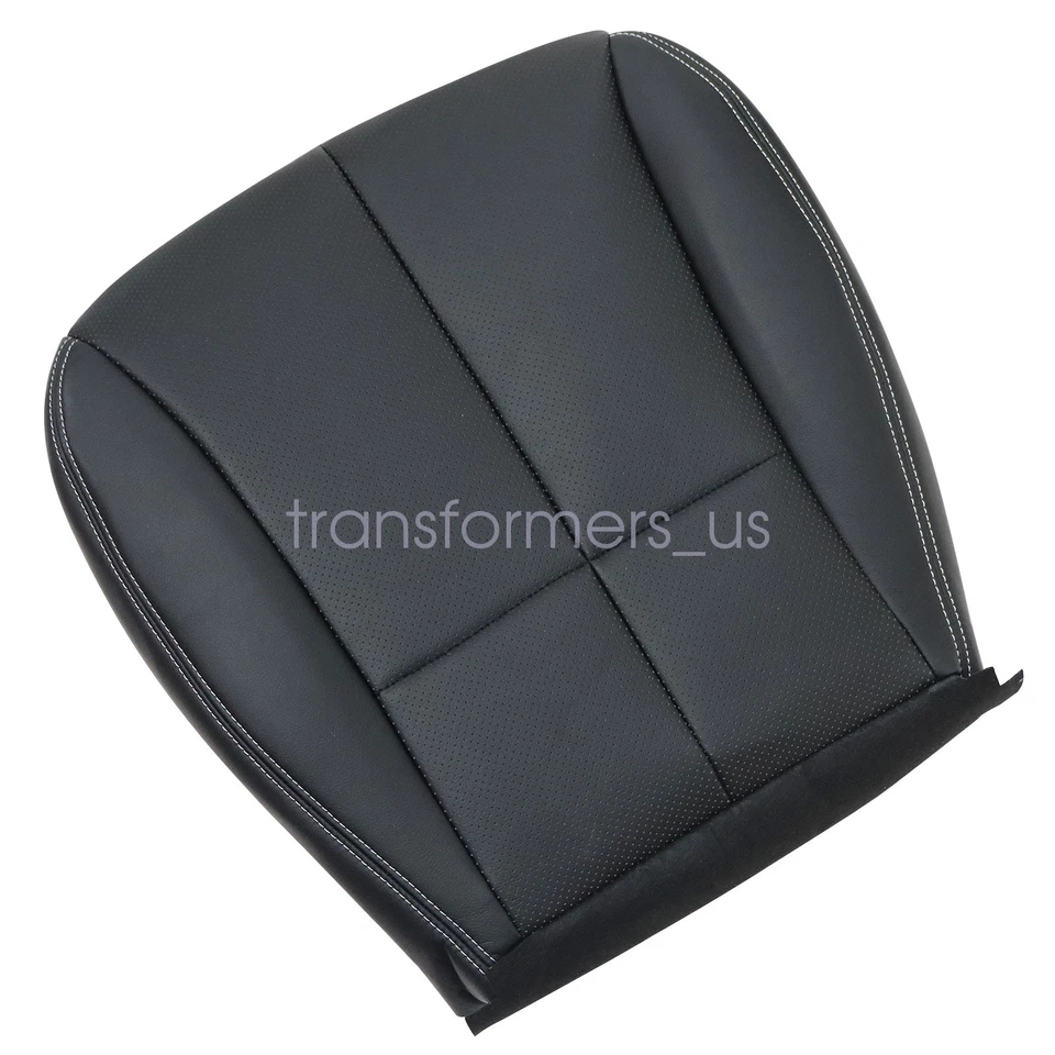 Front Bottom Perforated Leather Seat Cover Black For 2009 2010 Subaru Forester — 第 4/4 张图片