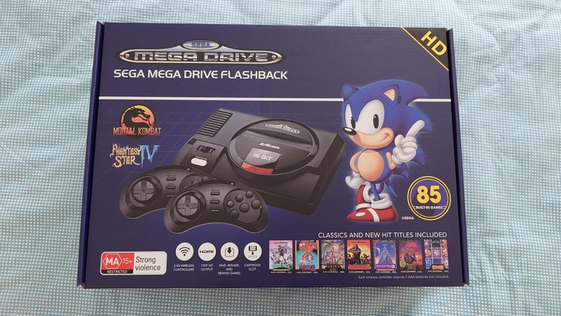 Atgames Sega Mega Drive Genesis Flashback Brand New
