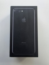 Apple iPhone 7 Plus 32GB Jet Black BOX ONLY w/ Headphones, Charger