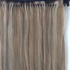 Bellami sew in double weft 20x33 Toffee Blonde Highlights Extension Hair