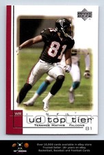 2001 Upper Deck Top Tier FOOTBALL #10 Terance Mathis