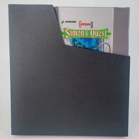 Nintendo Nes CastleVania 2 Simon's Quest Cart And Dust Cover