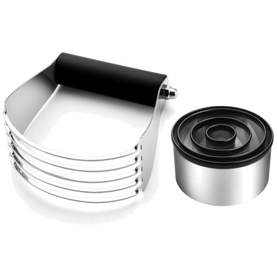 Professional Stainless Steel Dough Blender Set