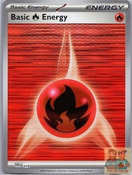 Basic Fire Energy 018 Scarlet & Violet Energies