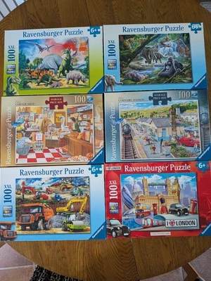 Ravensburger Jigsaw Puzzles Set of 6. age 6 and over - Image 1 of 4