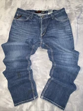 Ariat Low Rise Straight Leg M4 FR Men’s Size 36X32 CAT 2 Cowboy Work Jeans