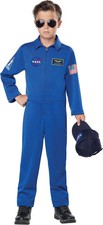 Kids NASA Astronaut Jumpsuit Costume