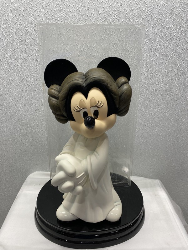 Disney Minnie Mouse Princess Leia StarWars Statue 2007  Limited Edition 129/600