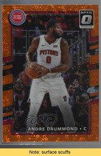 2017 Panini Donruss Optic Fast Break Orange Prizm 4/193 Andre Drummond READ 7m3
