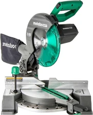 Metabo HPT C10FCG2 10-Inch 15-Amp Single Bevel Compound Miter Saw with Xact Cut