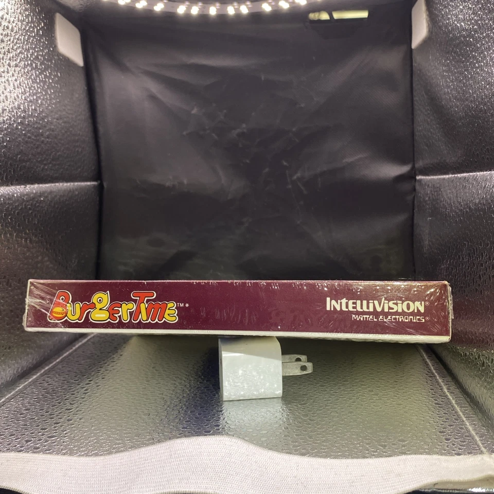 New 1982 Intellivision Burgertime Factory Sealed Video Game No. 4549 Vintage - Image 2 of 4