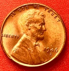 1946-S Lincoln Wheat Cent Penny GEM RED BU From an Original Bank Roll