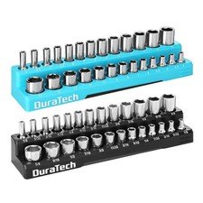 Duratech Magnetic Socket Organizer Set 14 Sae Metric Socket Holders