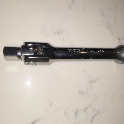 Wright Tool 4437 - 1/2Inch Drive Flex Handle Knurled Grip - 10-5/8Inch